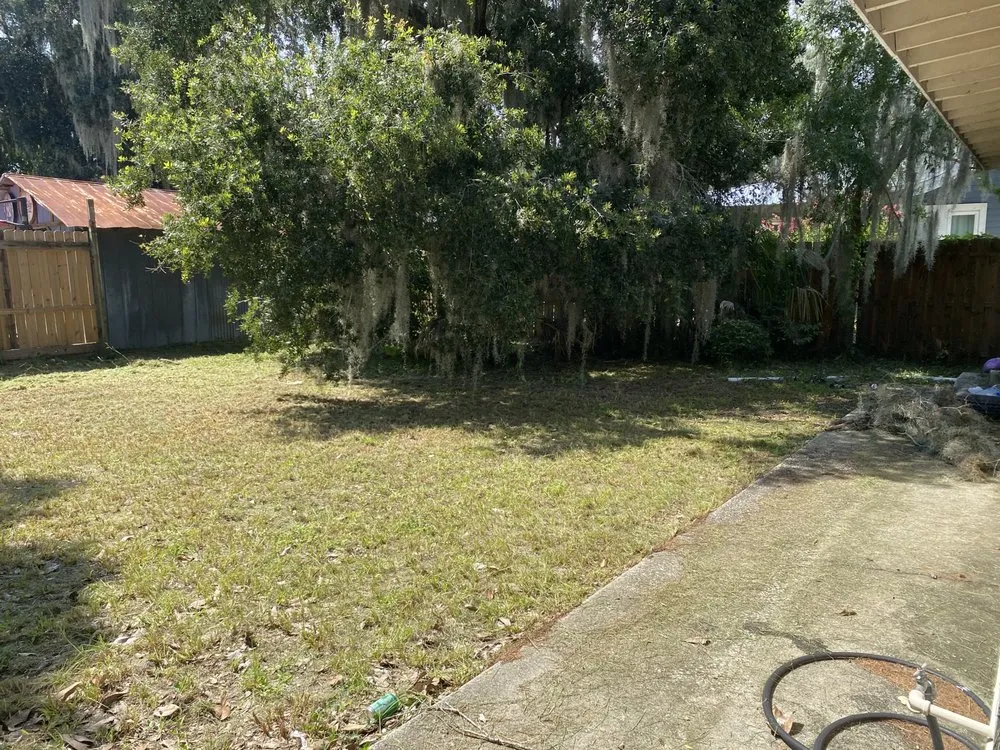 Professional outdoor landscaping for year-round maintenance in Lake Panasoffkee, FL by Johnson Lawn Care