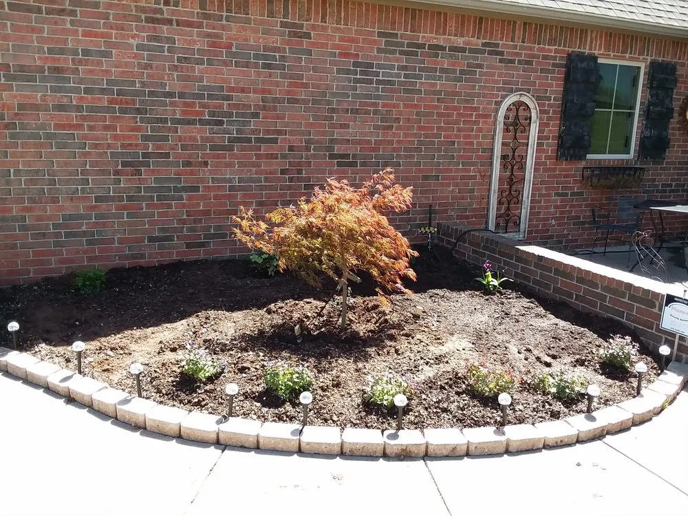 Local garden landscaping in Oklahoma City, OK - Johnson's Landscaping and Lawn Care