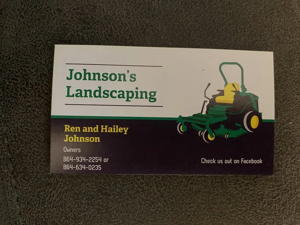 Local lawn care service in Anderson, SC by Johnson’s Landscaping