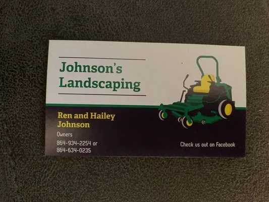 Johnson’s Landscaping Logo