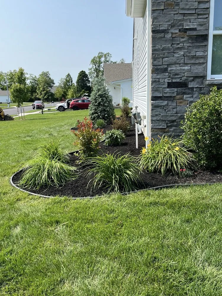 Custom residential landscaping for beautiful yards in Monroeville, NJ by Johnsons Landscaping