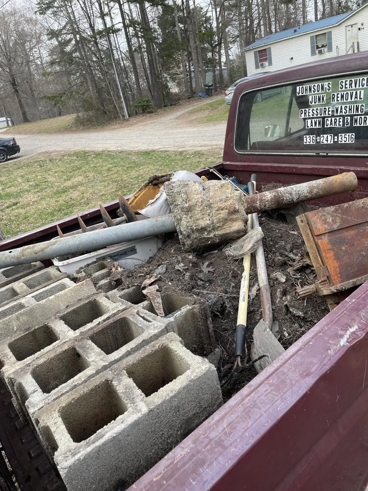 Professional yard cleanup service in Lexington, NC - Johnson’s Lawn Care & Junk Removal