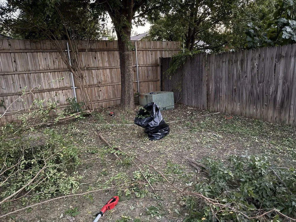 Professional yard maintenance for beautiful yards in North Richland Hills, TX by Johnson’s Lawn Service