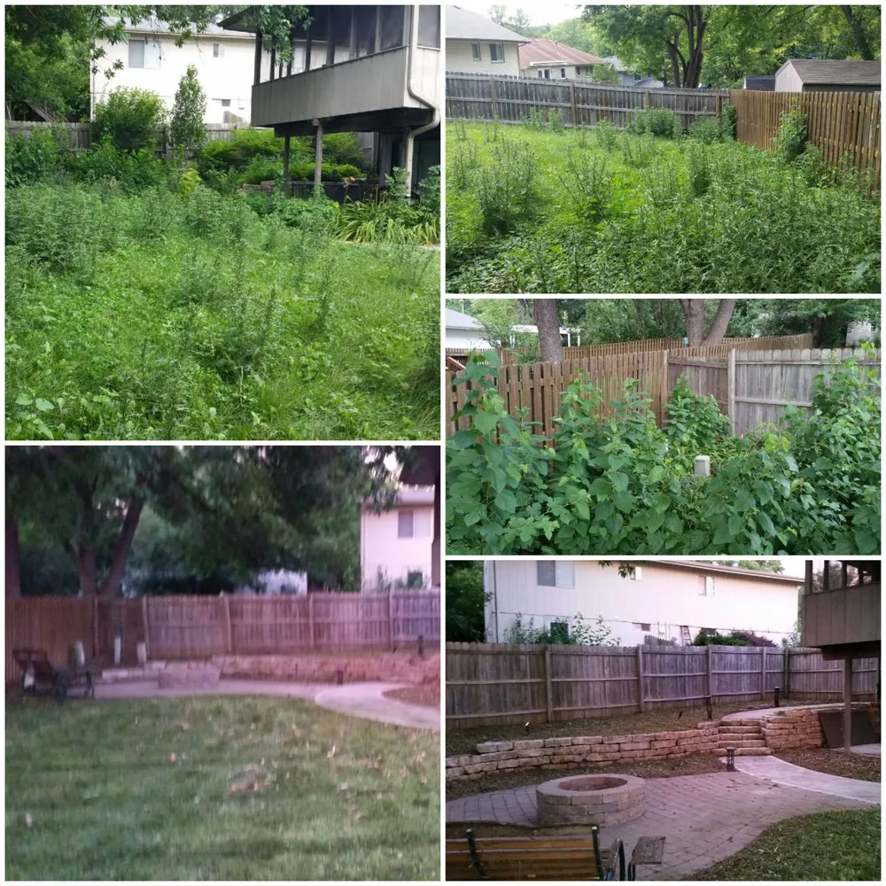 Expert yard cleanup service for year-round maintenance in Omaha, NE by Johnson's Property Services