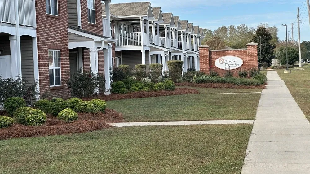 Professional garden landscaping for beautiful yards in Foley, AL by JoJo's Pine Straw
