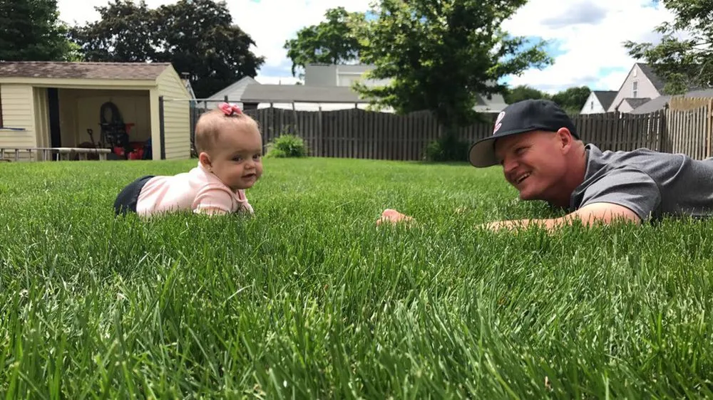 Professional outdoor landscaping with custom design in Enfield, CT by Jolly Green Lawn Care