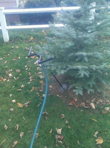 Professional yard cleanup service for beautiful yards in West Babylon, NY by Jolly Green Tree and Shrub Care