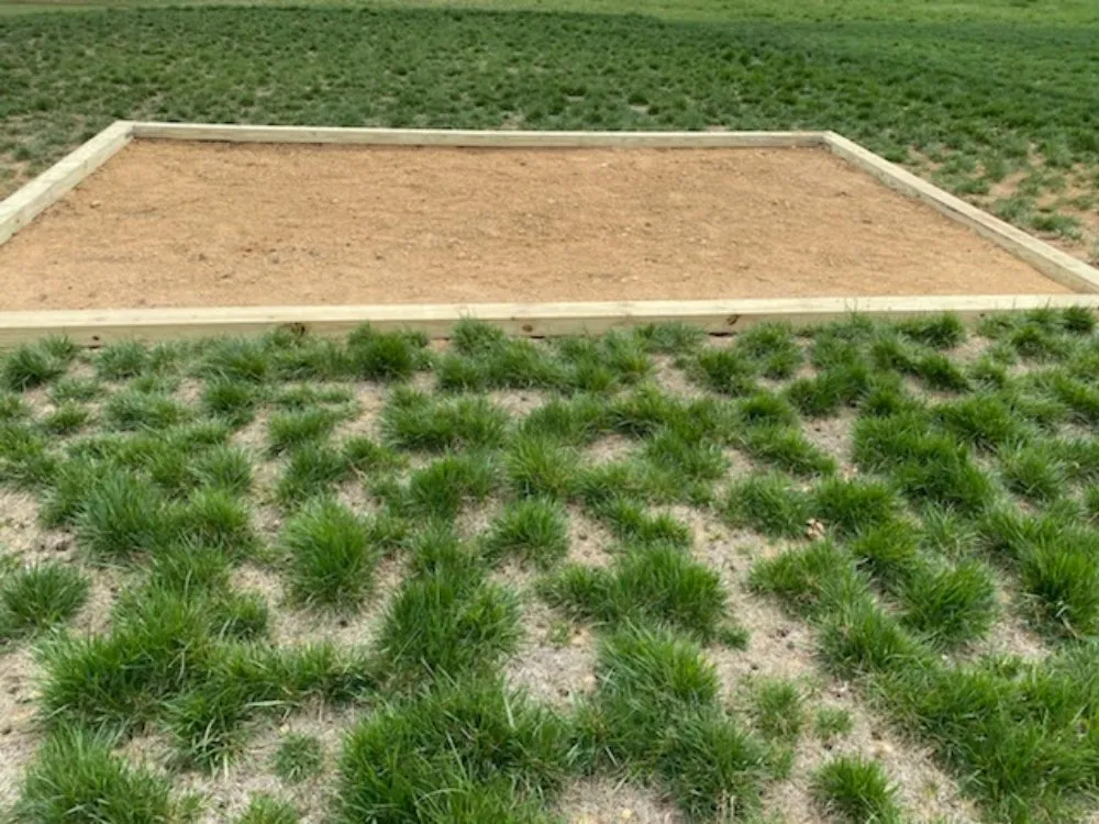 Custom landscape installation in Fredericksburg, VA by Jon Boy's Outdoor Services