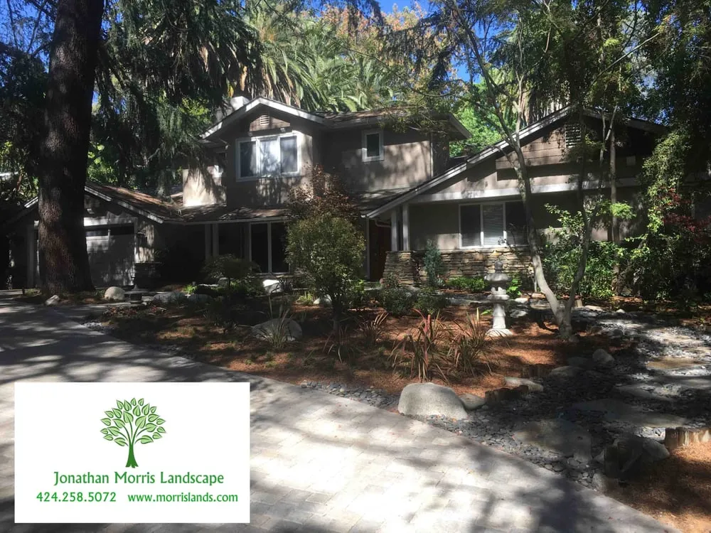 Custom garden landscaping with custom design across Culver City, CA - Jonathan Morris Landscapes