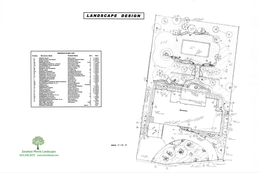 Local landscape installation in Culver City, CA by Jonathan Morris Landscapes