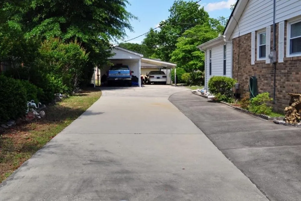 Custom landscape installation for year-round maintenance in Columbia, SC by Jonathan Petray