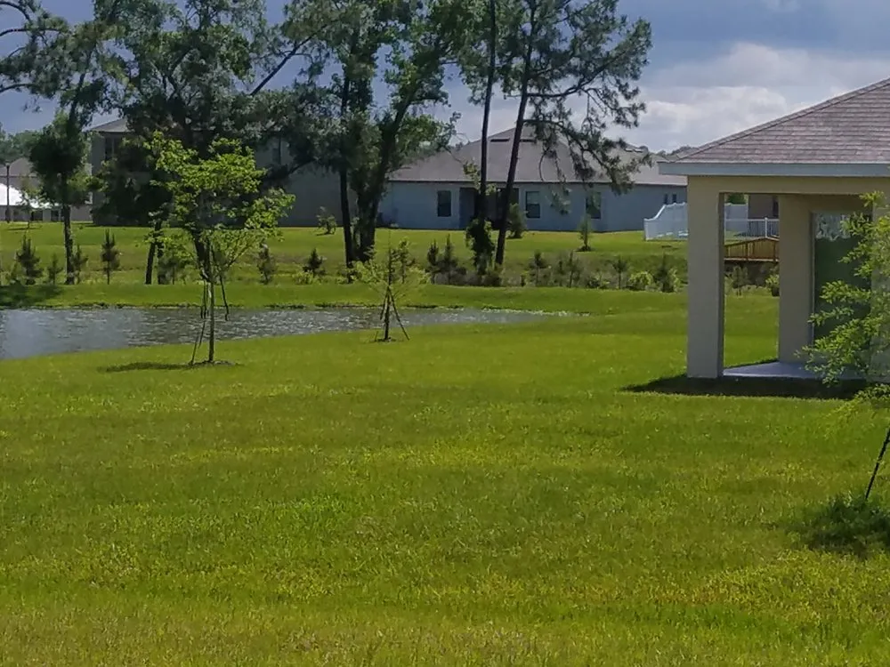 Professional residential landscaping with custom design in Zephyrhills, FL by Jones- Systems
