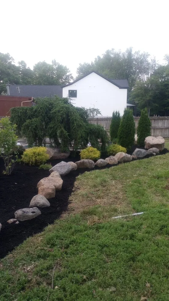 Affordable outdoor landscaping in Warsaw, KY by Jones Complete Construction