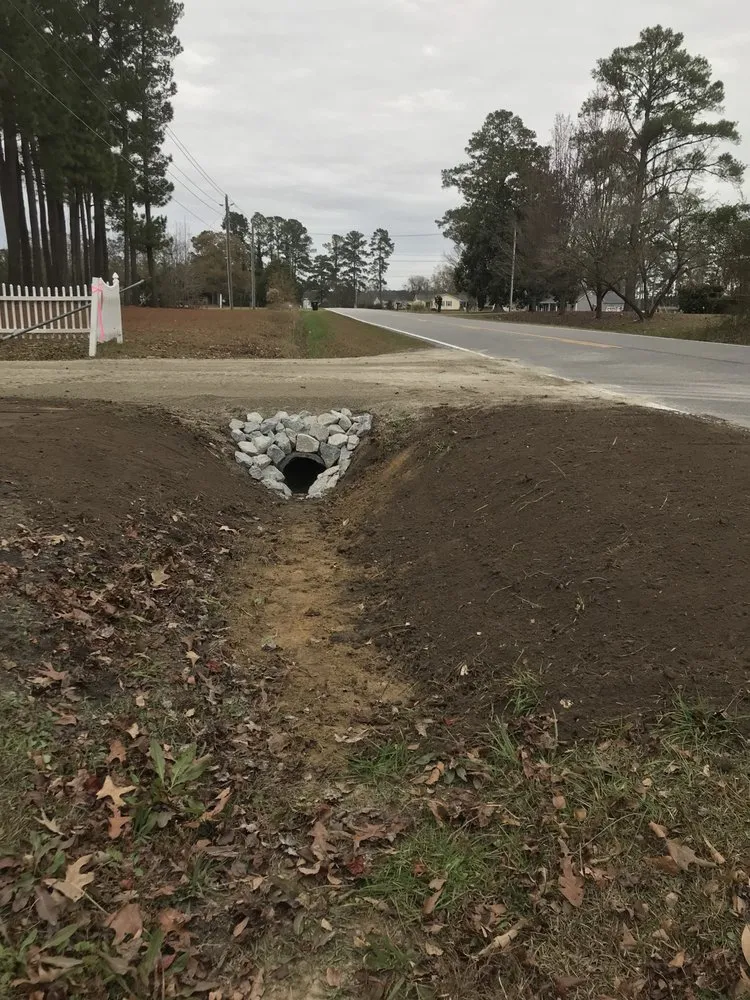 Custom landscape design in Trenton, NC by Jones Land Maintenance
