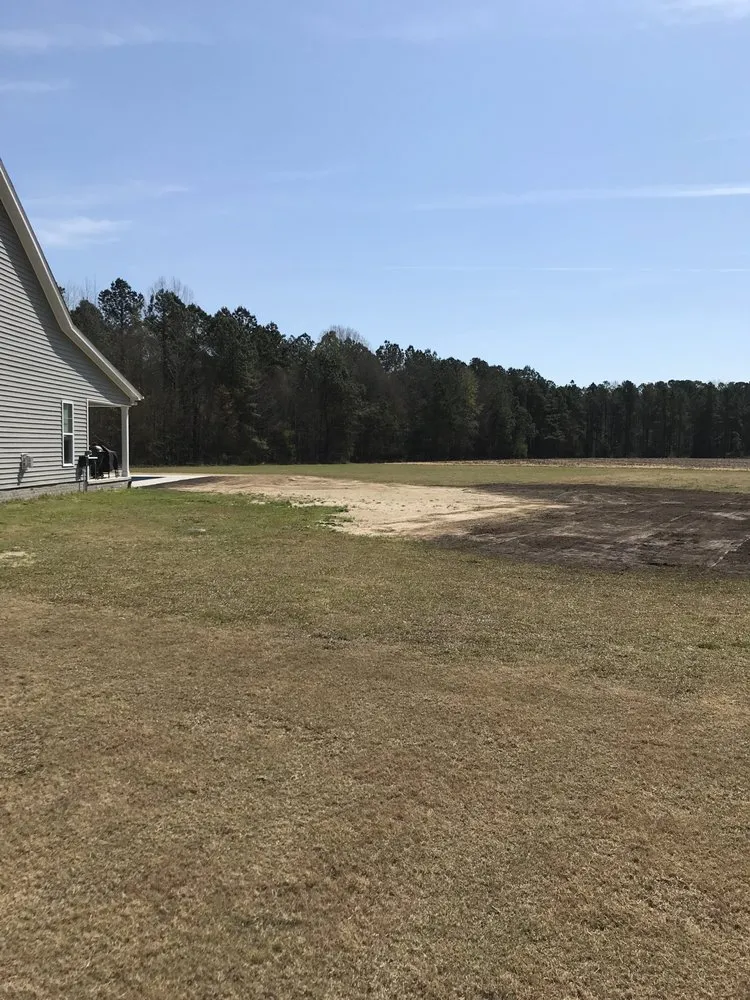 Local outdoor landscaping with custom design in Trenton, NC by Jones Land Maintenance