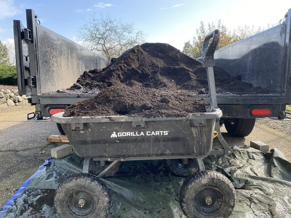 Reliable landscape installation with custom design in Amity, OR by Jones Landscape and Tractor