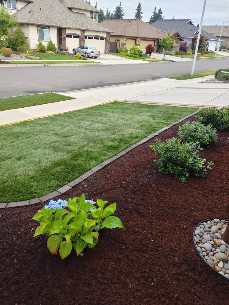 Local landscape installation in Ridgefield, WA - Jones Landscape