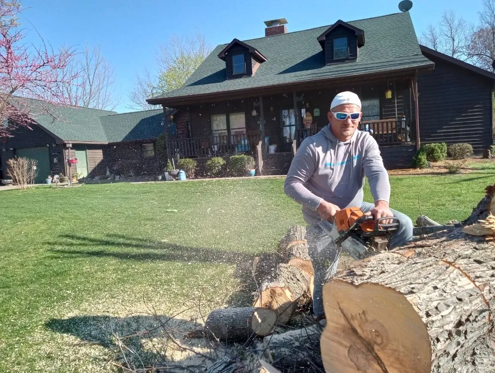 Professional yard maintenance for outdoor upgrades in Oak Ridge, MO by Jones Landscaping and Handyman Services