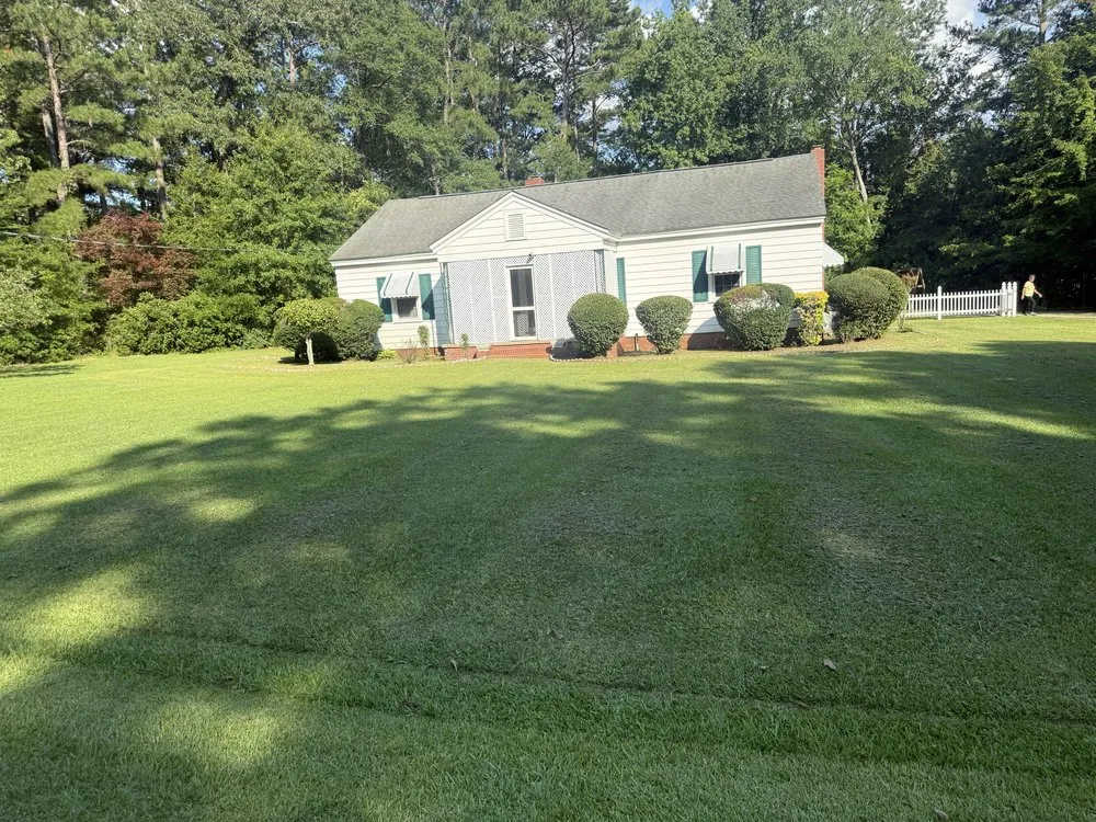 Affordable garden landscaping for beautiful yards in Sanford, NC by Jones Lawn & Hauling