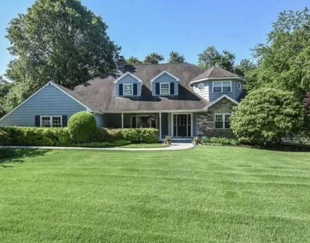 Custom lawn mowing service with custom design in Kevil, KY by Jones Lawn And Landscape
