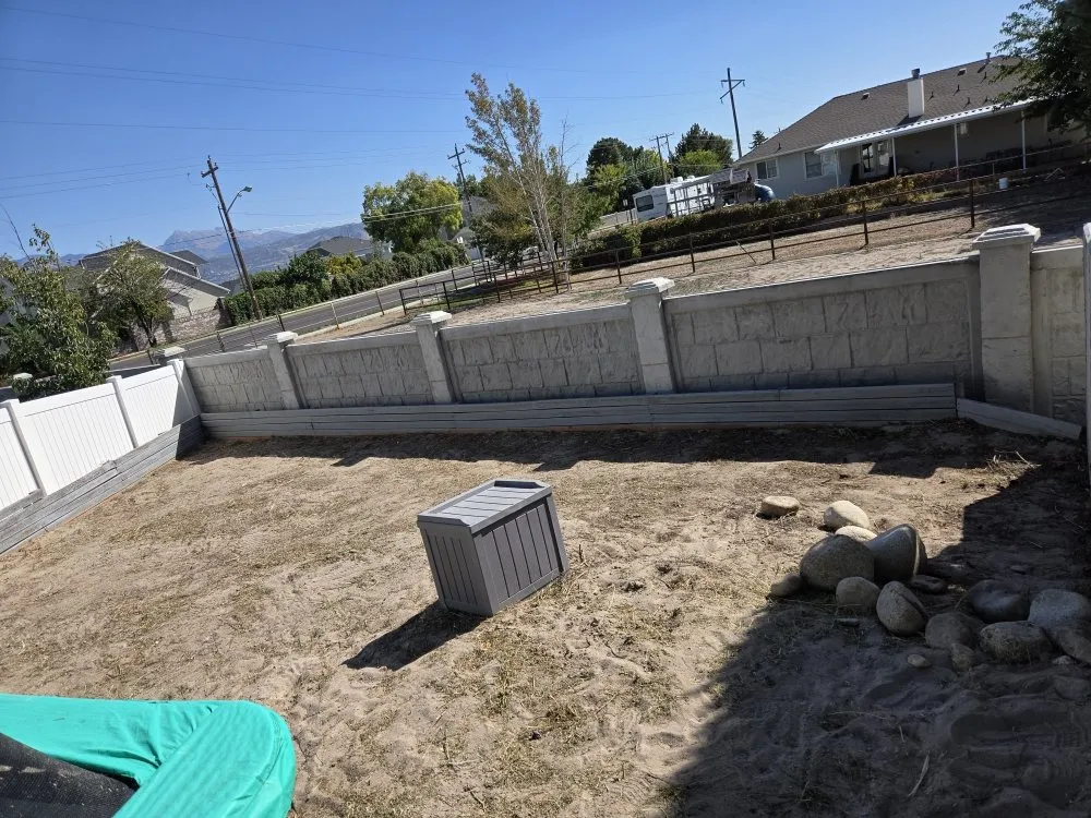 Custom landscape installation in Lehi, UT by Jones Lawn Care & Snow Removal