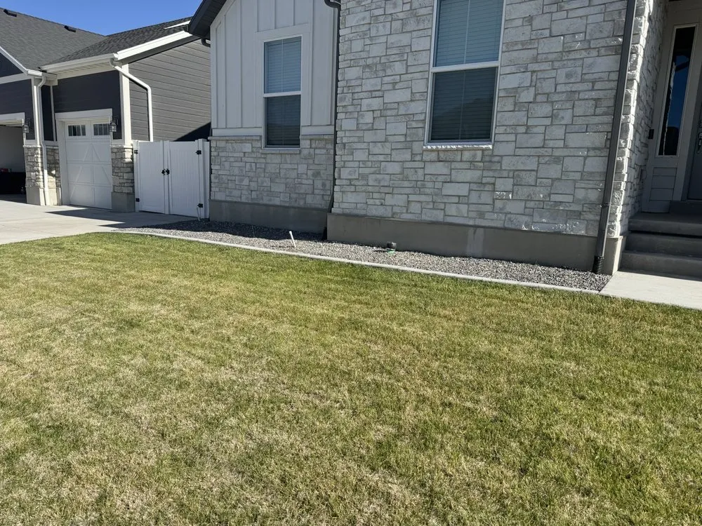Custom landscape design in Lehi, UT by Jones Lawn Care & Snow Removal