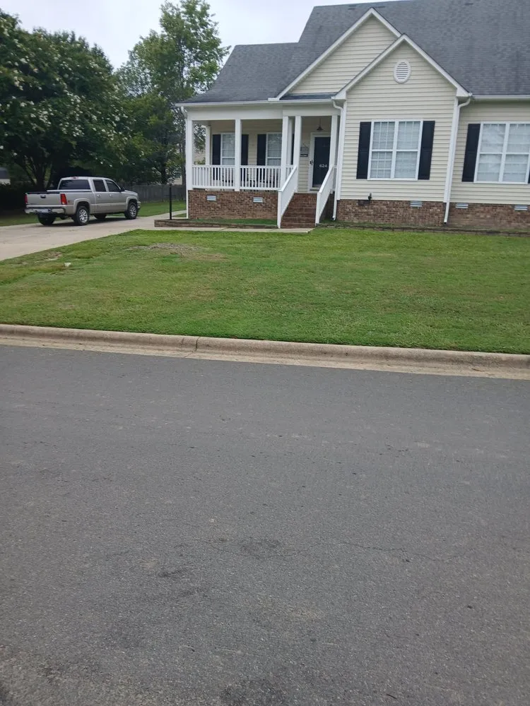 Affordable lawn mowing service with custom design across Zebulon, NC - Jones Lawn Care And Repair
