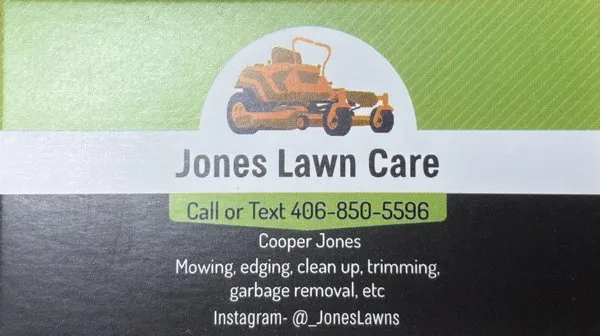 Jones Lawn Care Logo