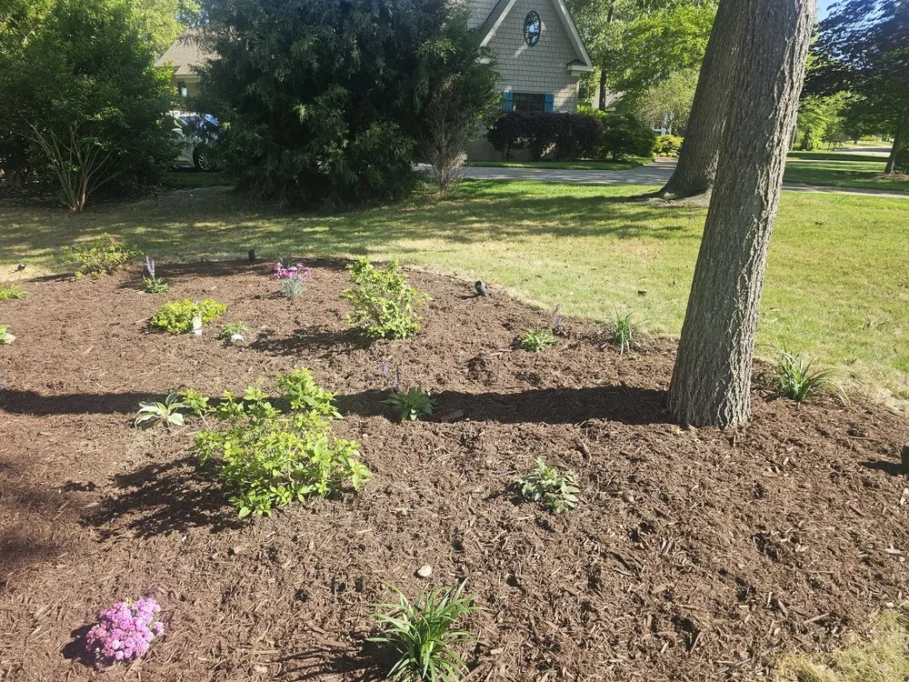 Top-rated landscape installation in Smithfield, VA by Jones Pressure Washing & Landscaping