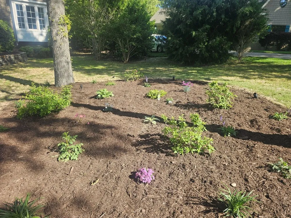 Professional landscape design with custom design in Smithfield, VA by Jones Pressure Washing & Landscaping