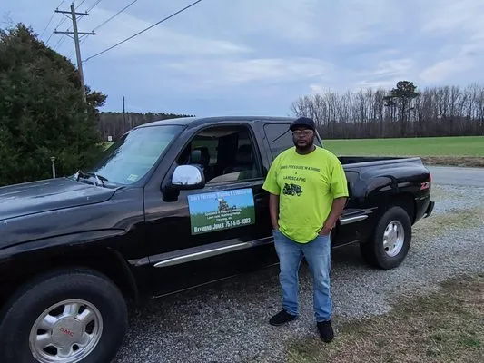 Jones Pressure Washing & Landscaping Logo