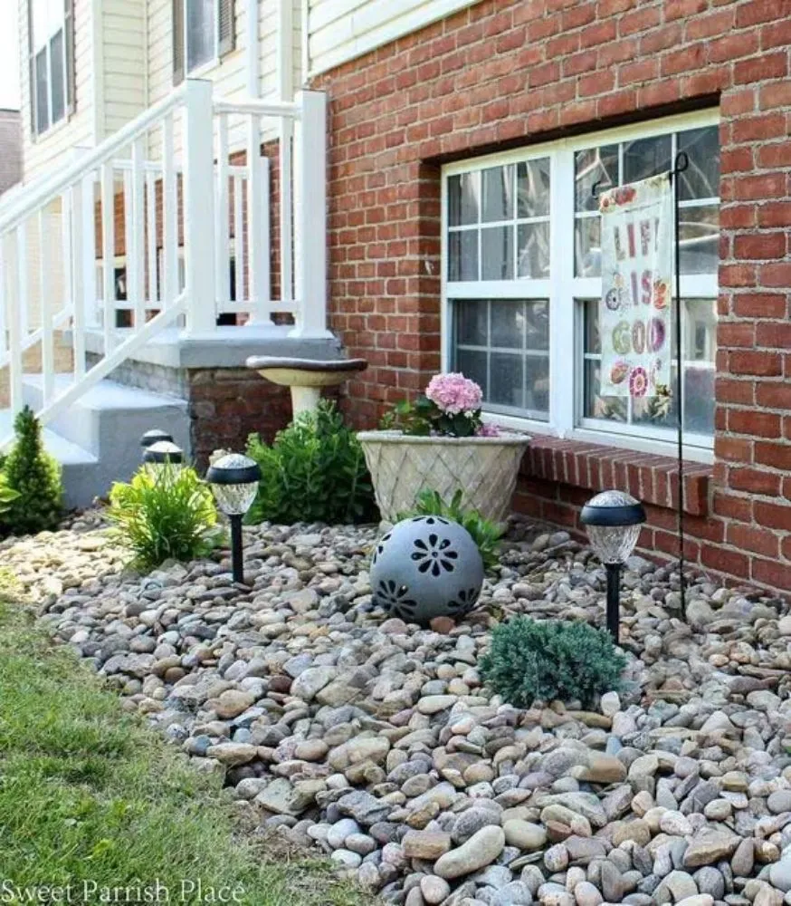 Expert outdoor landscaping for residential properties in East Bend, NC by Jones Property Services