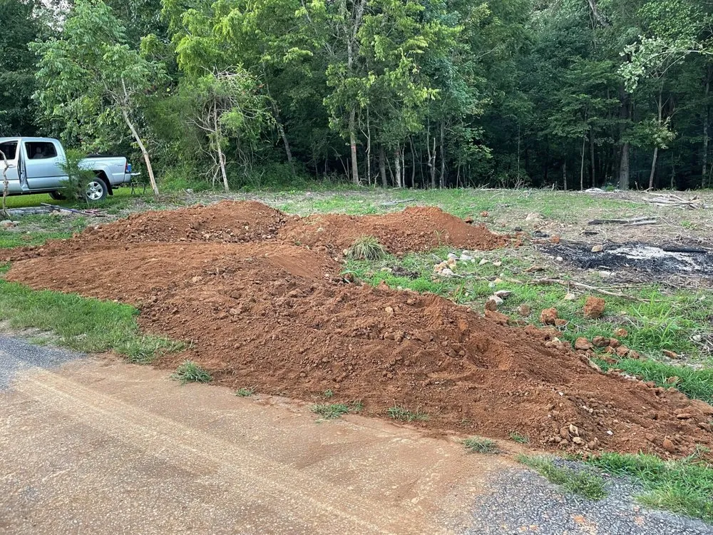 Affordable residential landscaping for homes in Clarksville, TN by Jones Rentals & Hauling