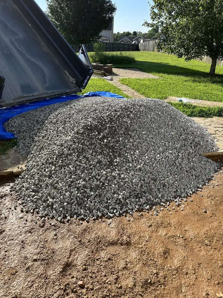 Custom outdoor landscaping in Clarksville, TN - Jones Rentals & Hauling
