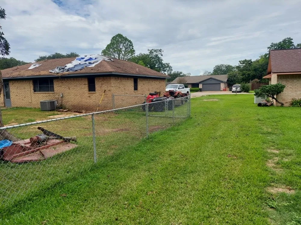 Custom yard maintenance for outdoor upgrades in Brazoria, TX by Jones yard crew and small home repair