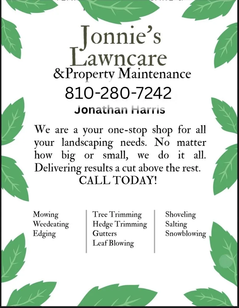 Top-rated landscape design in Burton, MI - Jonnies lawn care and property maintenance
