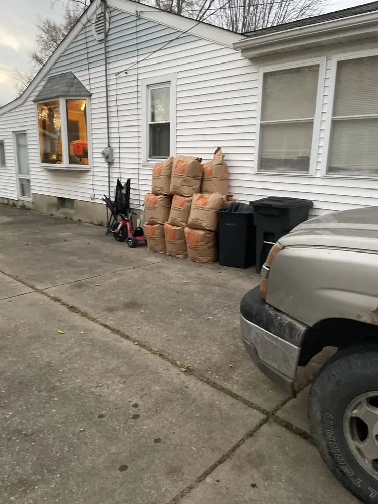 Local yard cleanup service for outdoor upgrades in Burton, MI by Jonnies lawn care and property maintenance