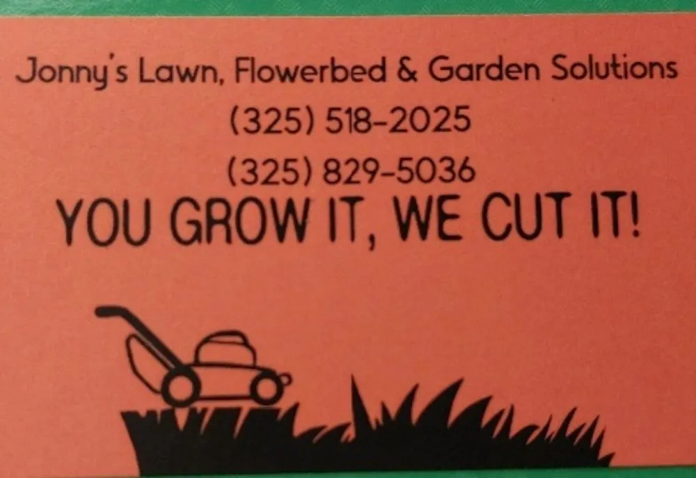 Custom landscaping services for residential properties in Abilene, TX by Jonny's Lawn Flowerbed & Garden Solutions
