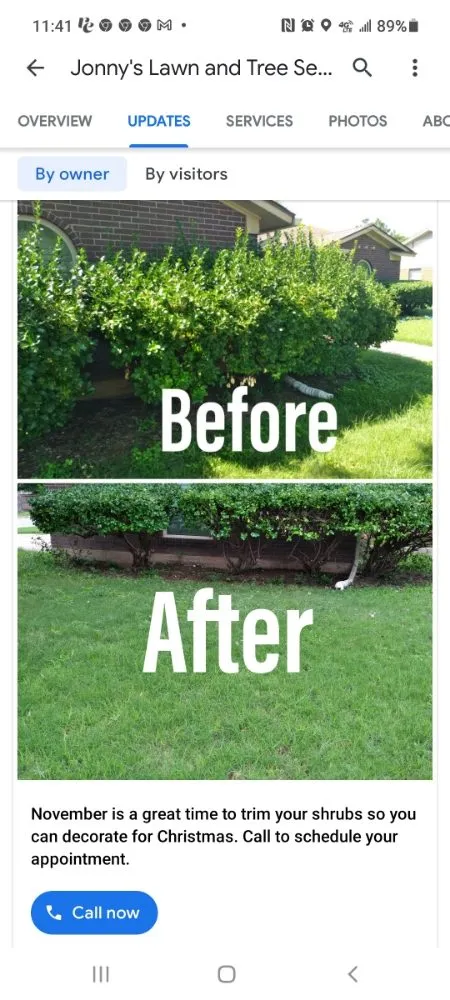 Top-rated lawn care service in Abilene, TX - Jonny's Lawn Flowerbed & Garden Solutions