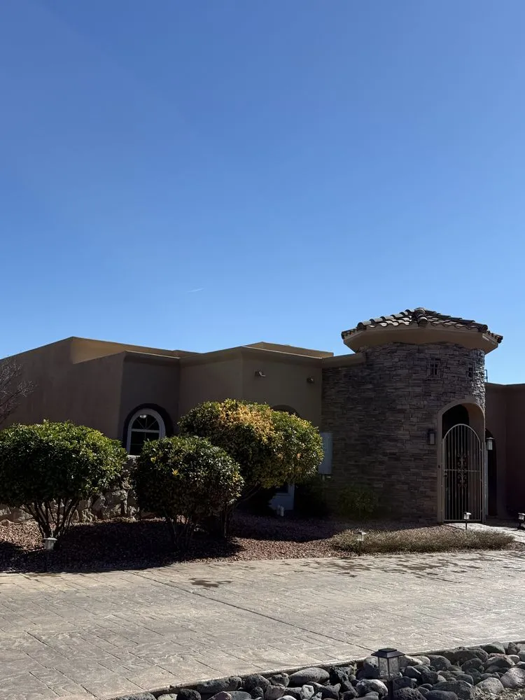 Local landscape installation in Las Cruces, NM by Jons Handy Service