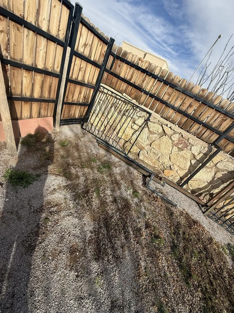 Local landscape installation in Las Cruces, NM by Jons Handy Service