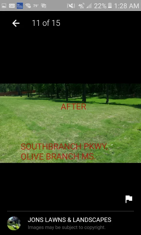 Local landscape design in Olive Branch, MS by Jons Lawns & Landscape