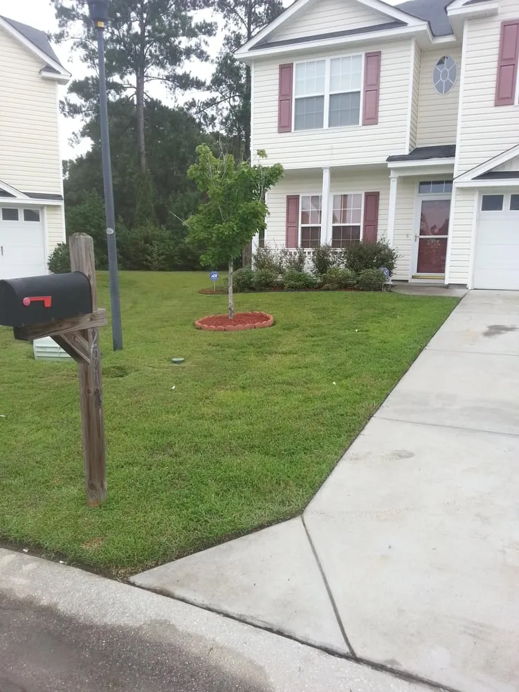 Affordable landscape installation near you in North Charleston, SC by Jon's Lawns