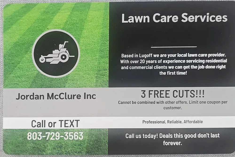 Expert residential landscaping experts serving Lugoff, SC - Jordan McClure