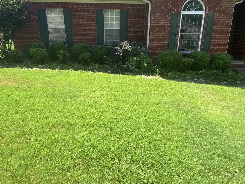 Expert lawn mowing service for year-round maintenance across North Little Rock, AR - Jordans Lawn Care & Handyman Services