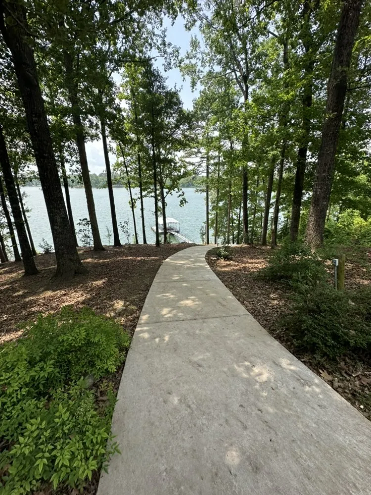 Professional garden landscaping with custom design across Westminster, SC - Jordan’s Lawn Maintenance