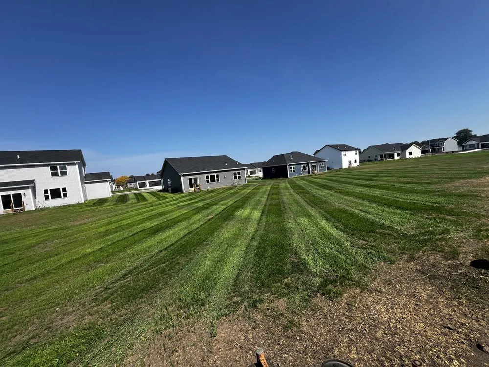 Custom outdoor landscaping for residential properties in Beloit, WI by Jorge & Sons Landscaping