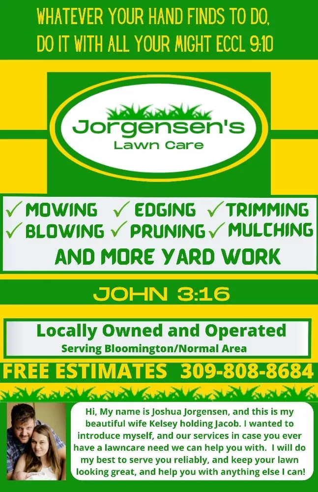 Trusted outdoor landscaping in Bloomington, IL - Jorgensens Lawn Care