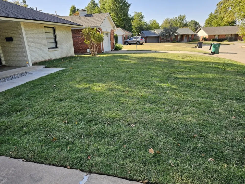 Top-rated outdoor landscaping for residential properties in Yukon, OK by Jorge's Lawn Care and Landscape