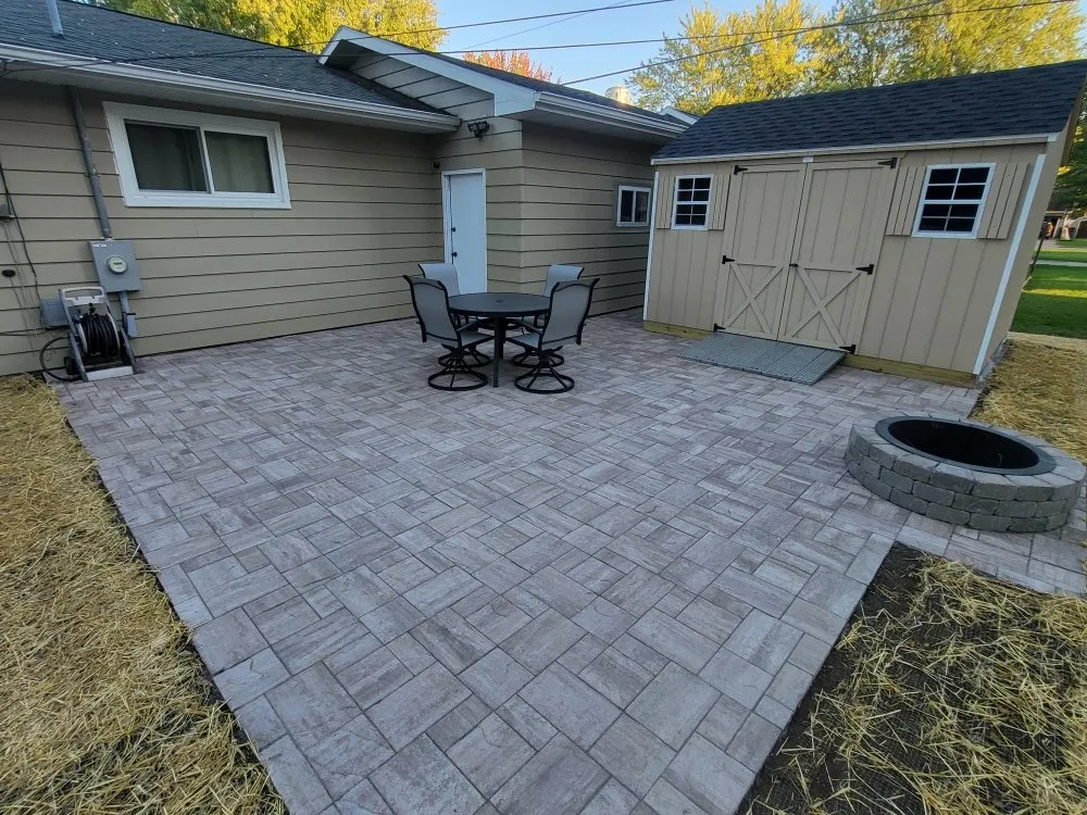 Professional landscape installation in Colby, WI by Jorge's Lawn Care